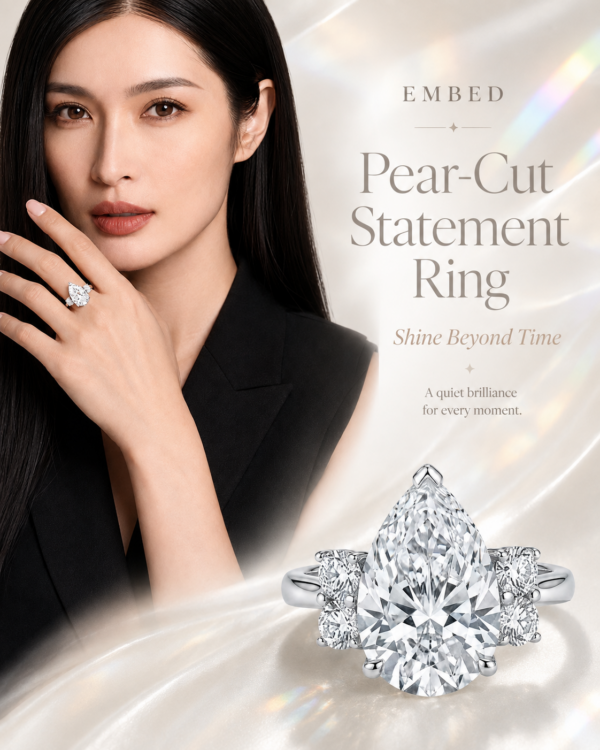 水滴钻石戒指6 Amber Live ring
