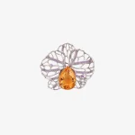 Openwork Citrine Pendant