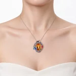 Koi Fish Citrine Pendant