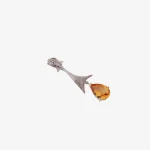 Citrine Koi Fish Pendant