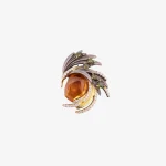 Black Gold Gradient Citrine