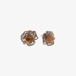 Openwork Citrine Earrings