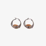 Citrine Hoop Earrings