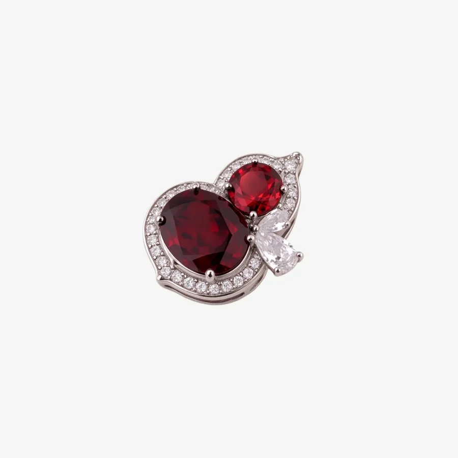 SLS003 B_10_04_2026 Garnet Gourd Pendant