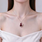 SLS003 D_10_04_2026 Garnet Gourd Pendant