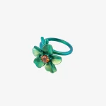 Green Flower Ring