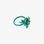 Green Flower Ring