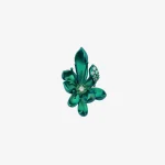 Green Horn Flower Pendant