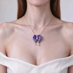 Four Color Flower PendantV