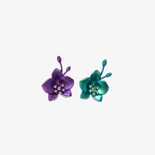 Two Tone Flower Pendant