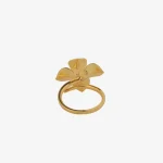 Pointed Petal Topaz Ring