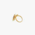 Topaz Five Petal Ring