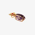 Elephant Amethyst Gemstone Pendant