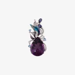 Design Diamond Amethyst Pendant
