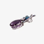 Design Diamond Amethyst Pendant