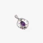 Butterfly Amethyst Pendant
