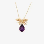 Amethyst Pendant Necklace
