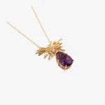 Amethyst Pendant Necklace
