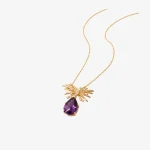 Amethyst Pendant Necklace