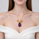 Amethyst Pendant Necklace